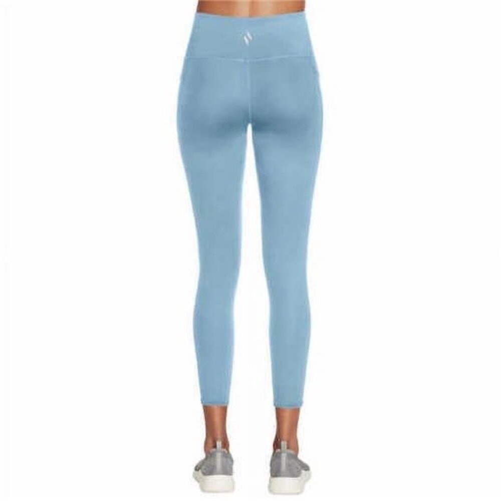 Skechers designer Womens 7/8 Gowalk Tight (Blue, XX-Large) - Picture 2 of 4